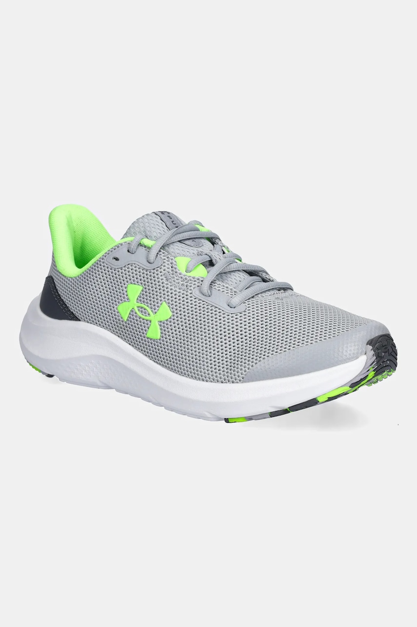 Dětské tenisky Under Armour BGS Pursuit 4 šedá barva, 3028267