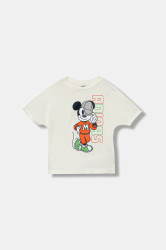 Dětské tričko adidas béžová barva, s potiskem, JL9169