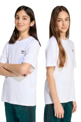 Dětské tričko adidas Originals bílá barva, JX5179