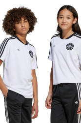 Dětské tričko adidas Originals bílá barva, s aplikací, JV7682