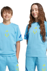 Dětské tričko adidas Performance MESSI modrá barva, s potiskem, KB2123