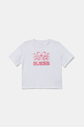 Dětské tričko Guess bílá barva, J5YI02 K6YW4