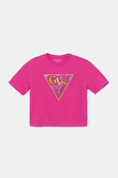 Dětské tričko Guess růžová barva, J5GI04 K6YW4