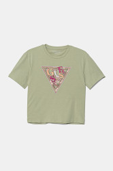 Dětské tričko Guess zelená barva, J5GI04 K6YW4