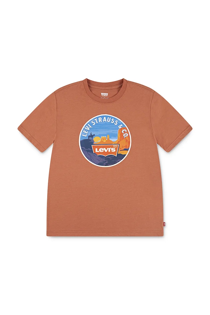 Dětské tričko Levi's DESERT TRAIL TEE
