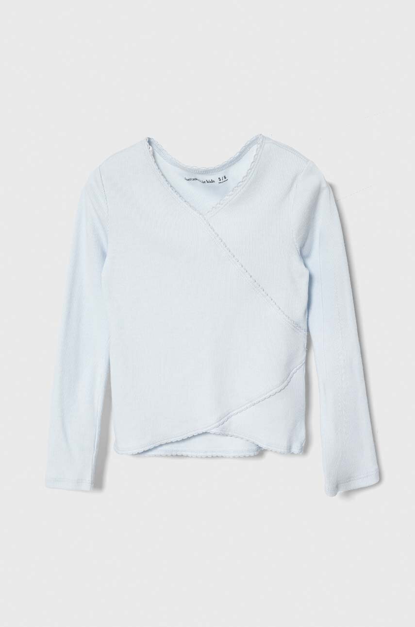Dětské tričko s dlouhým rukávem Abercrombie & Fitch