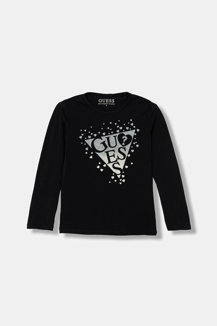 Dětské tričko s dlouhým rukávem Guess