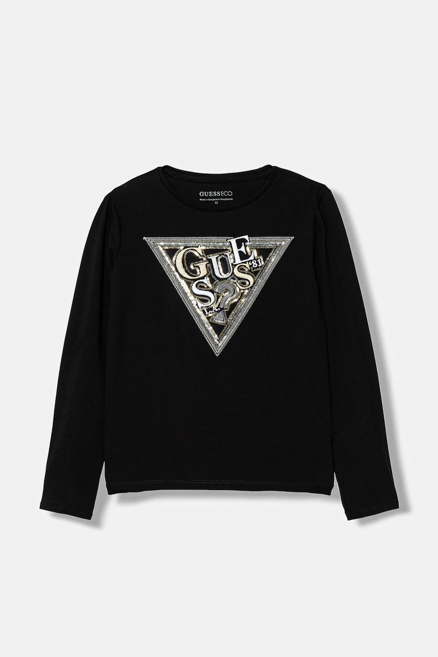 Dětské tričko s dlouhým rukávem Guess