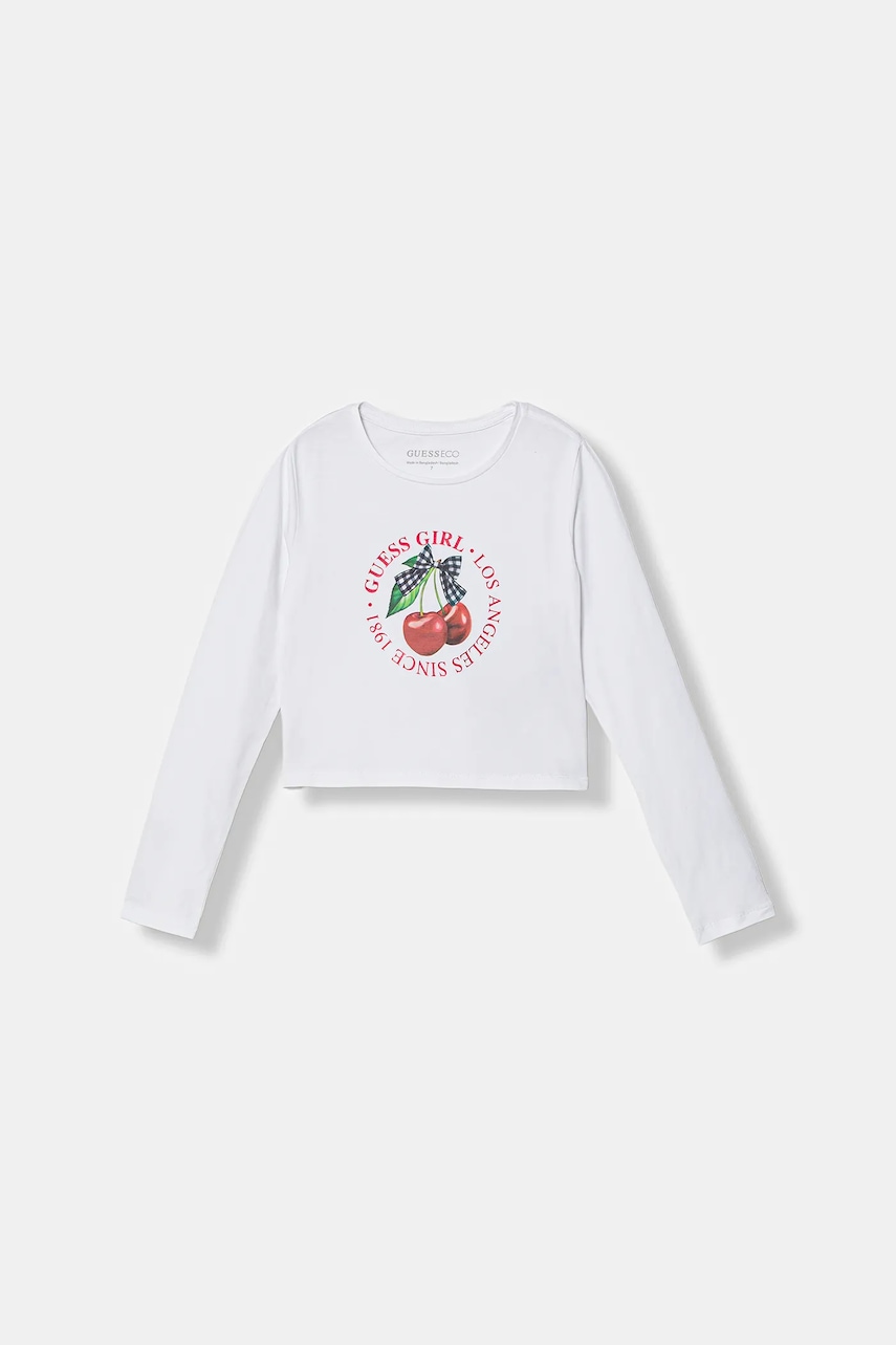 Dětské tričko s dlouhým rukávem Guess