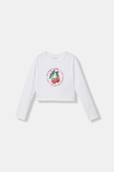 Dětské tričko s dlouhým rukávem Guess