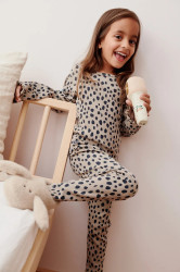 Dětské tričko s dlouhým rukávem Liewood Nieve Printed Longsleeve Rib T-shirt