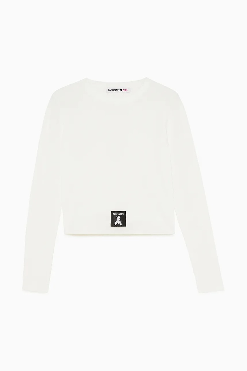 Dětské tričko s dlouhým rukávem Patrizia Pepe W146