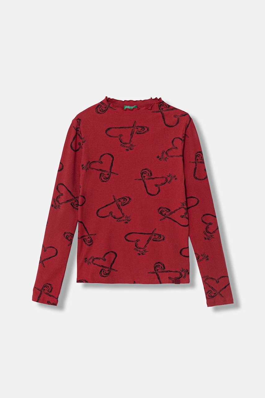 Dětské tričko s dlouhým rukávem United Colors of Benetton