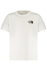 Dětské triko s krátkým rukávem The North Face bílé