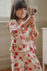 Dětské velurové kalhoty Konges Sløjd VELULA PANTS GOTS