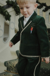 Dětské velurové sako Konges Sløjd ROCKY BLAZER