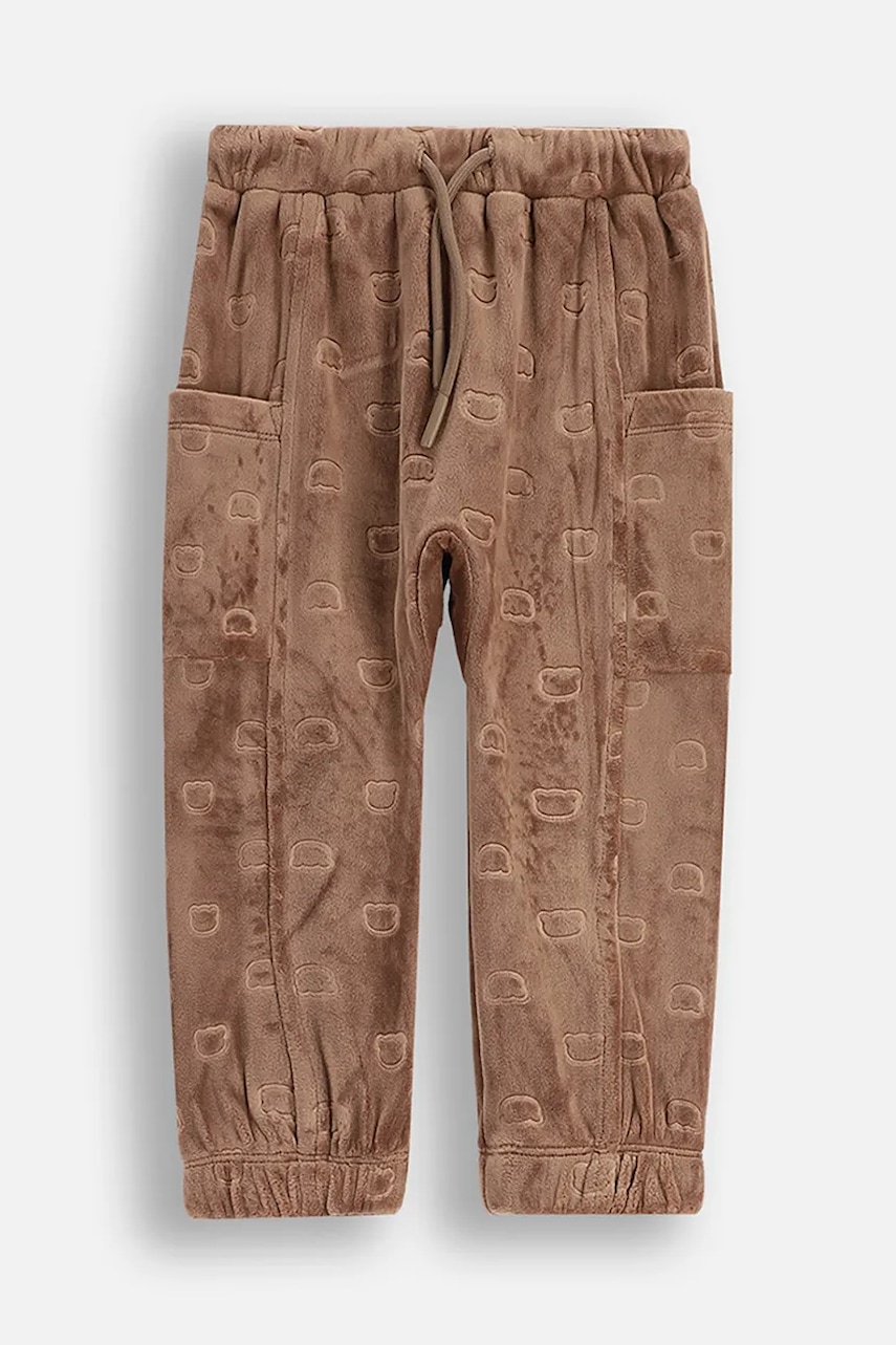 Dětské velurové tepláky Coccodrillo