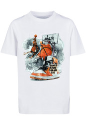 Dětské Vintage Ballin Tričko bílé
