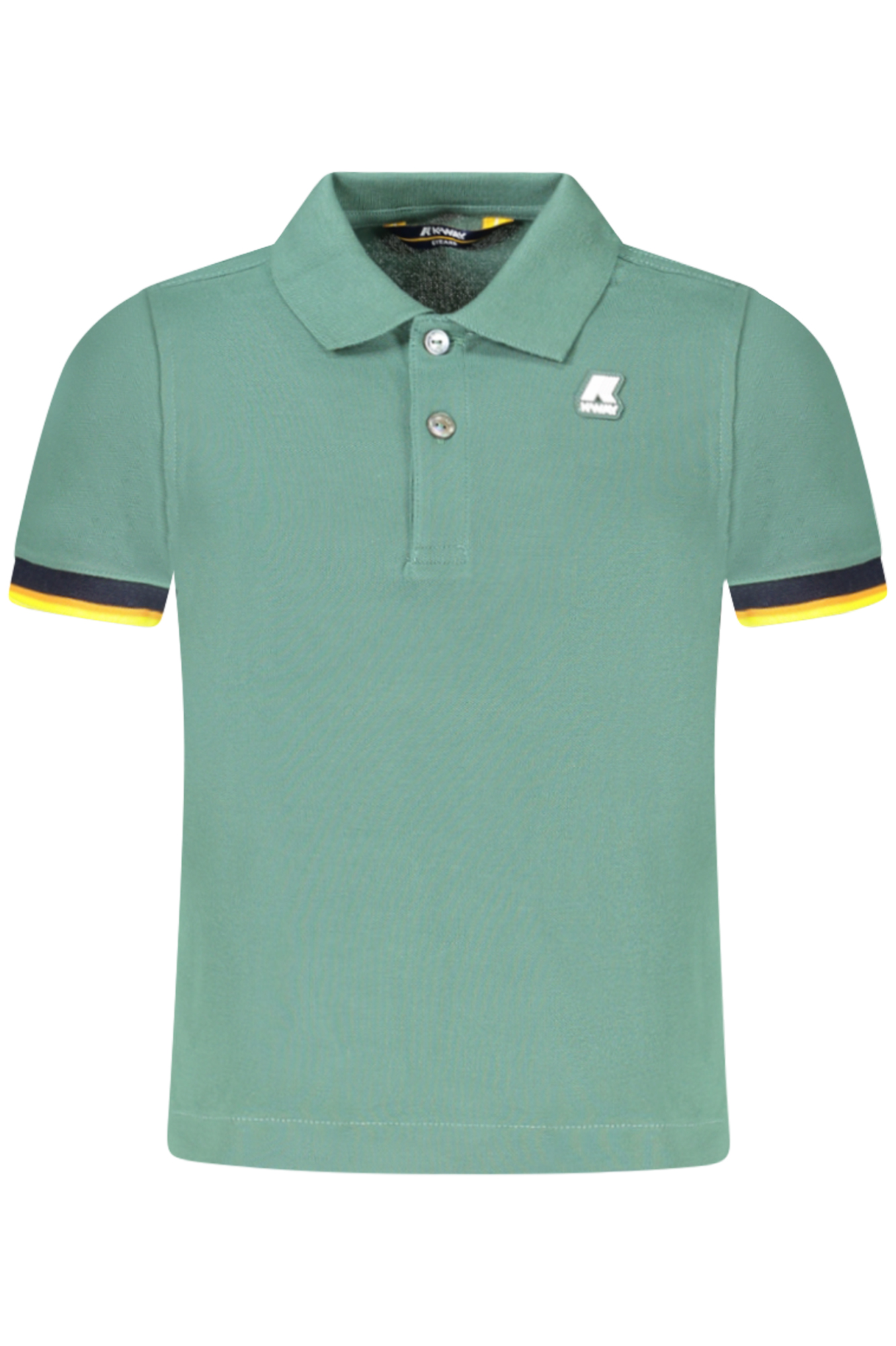Dětské zelené polo triko s krátkým rukávem