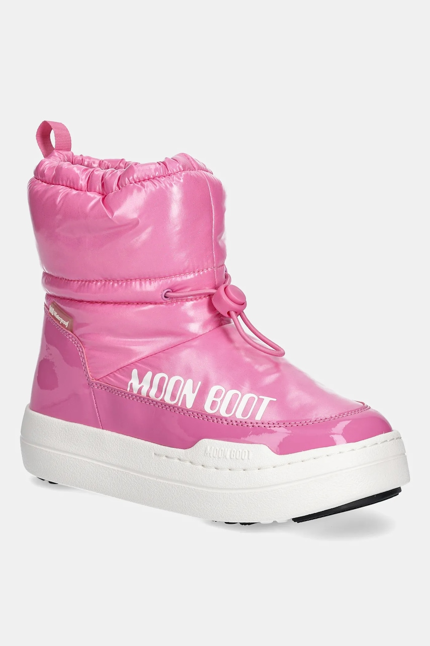Dětské zimní boty Moon Boot MB JR PARK TUBE MID GLITTER WP