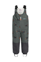 Dětské zimní sportovní kalhoty Jack Wolfskin GLEEL 2L INS PRINT BIB