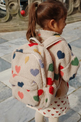 Dětský batoh Konges Sløjd JODY TEDDY BACKPACK GRS