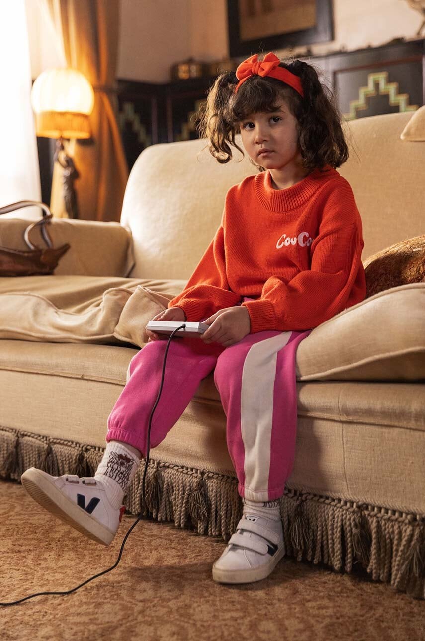 Dětský bavlněný svetr Mini Rodini Coucou