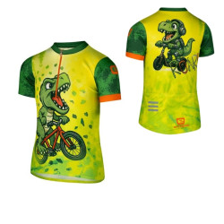 Dětský cyklo dres Etape Rio zelená 128/134