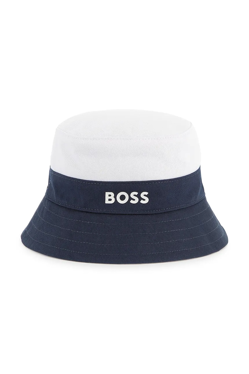 Dětský oboustranný bavlněný klobouk BOSS