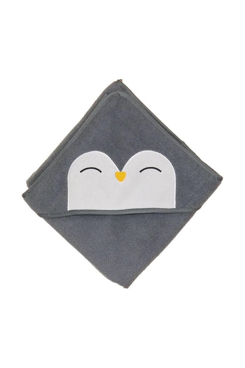 Dětský ručník s kapucí Aroma Home Downtime Penguin Hooded Towel