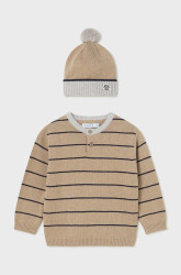 Dětský set - svetr a čepice Mayoral
