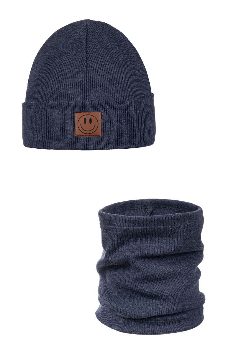 Dětský set čepice a nákrčník Ander SMILE