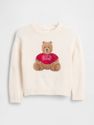 Dětský svetr GAP s medvídkem