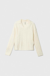 Dětský svetr s příměsí vlny Pepe Jeans Renata