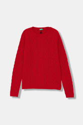 Dětský svetr s příměsí vlny United Colors of Benetton
