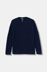 Dětský svetr s příměsí vlny United Colors of Benetton