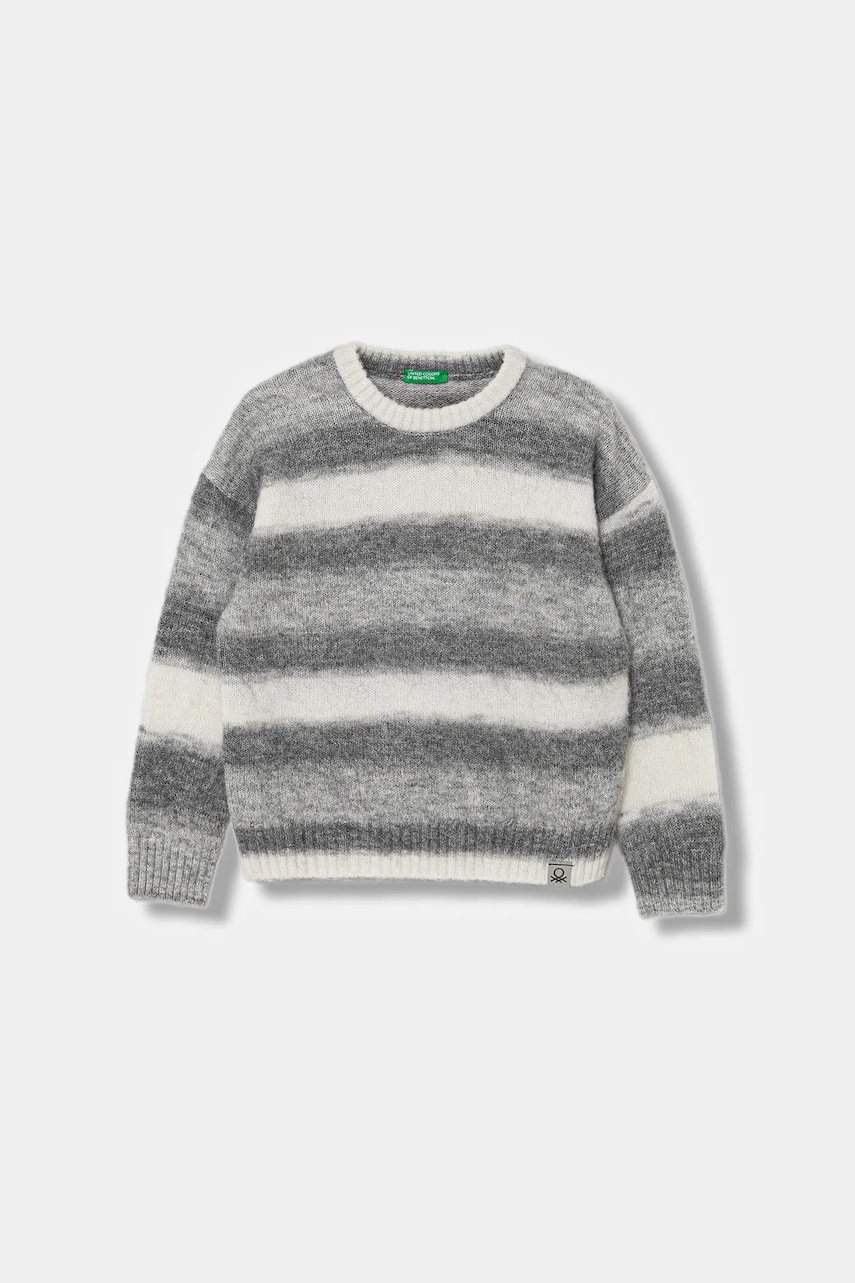 Dětský svetr s příměsí vlny United Colors of Benetton