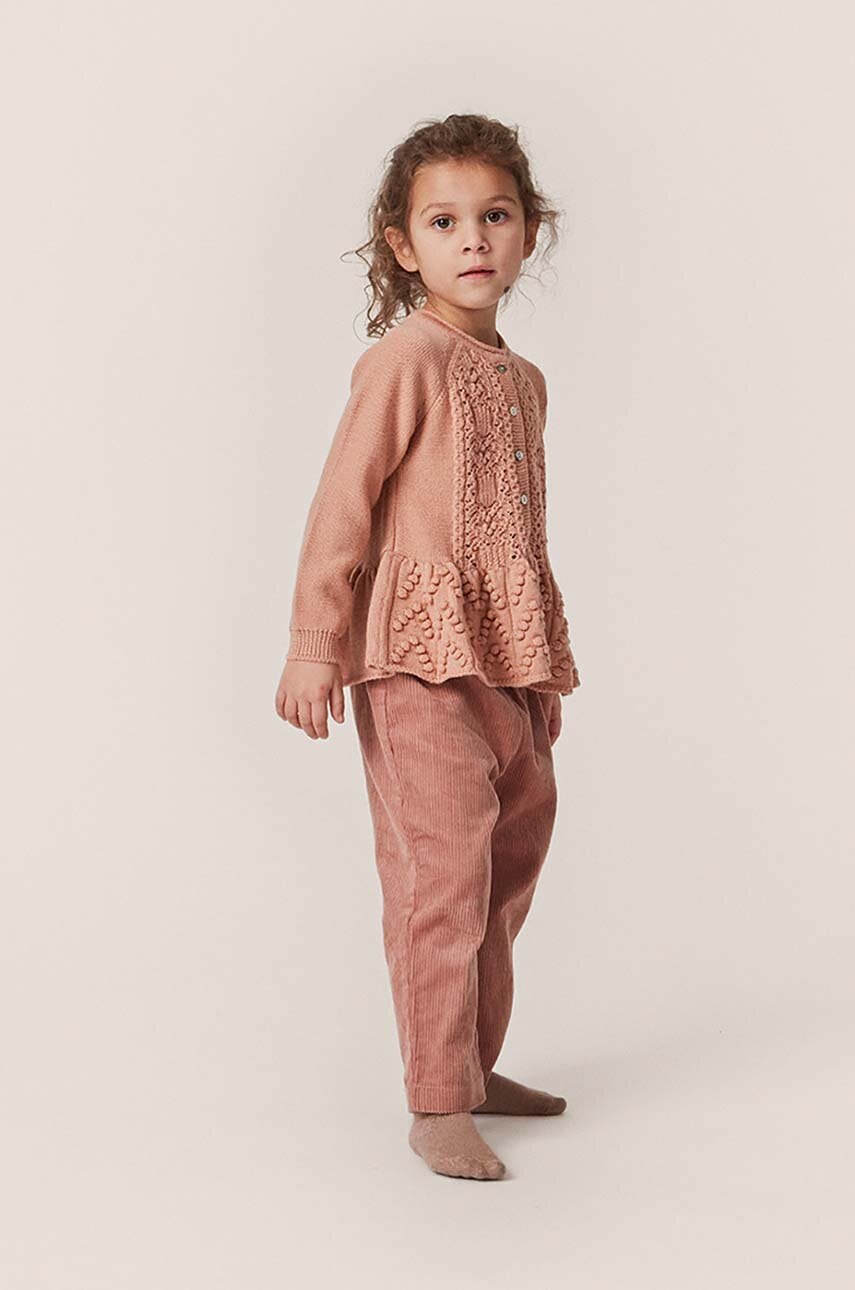 Dětský vlněný kardigan Konges Sløjd