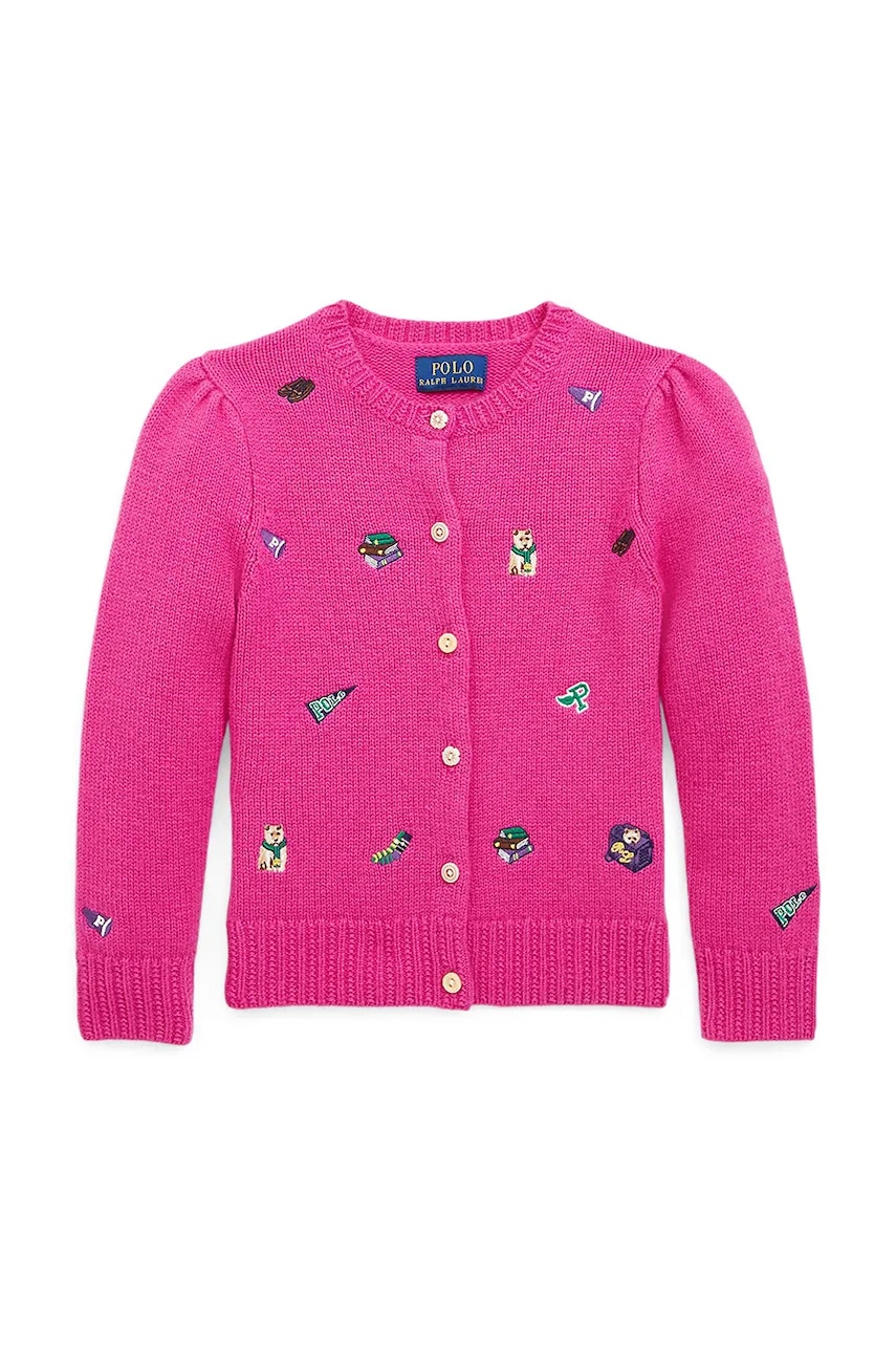 Dětský vlněný kardigan Polo Ralph Lauren