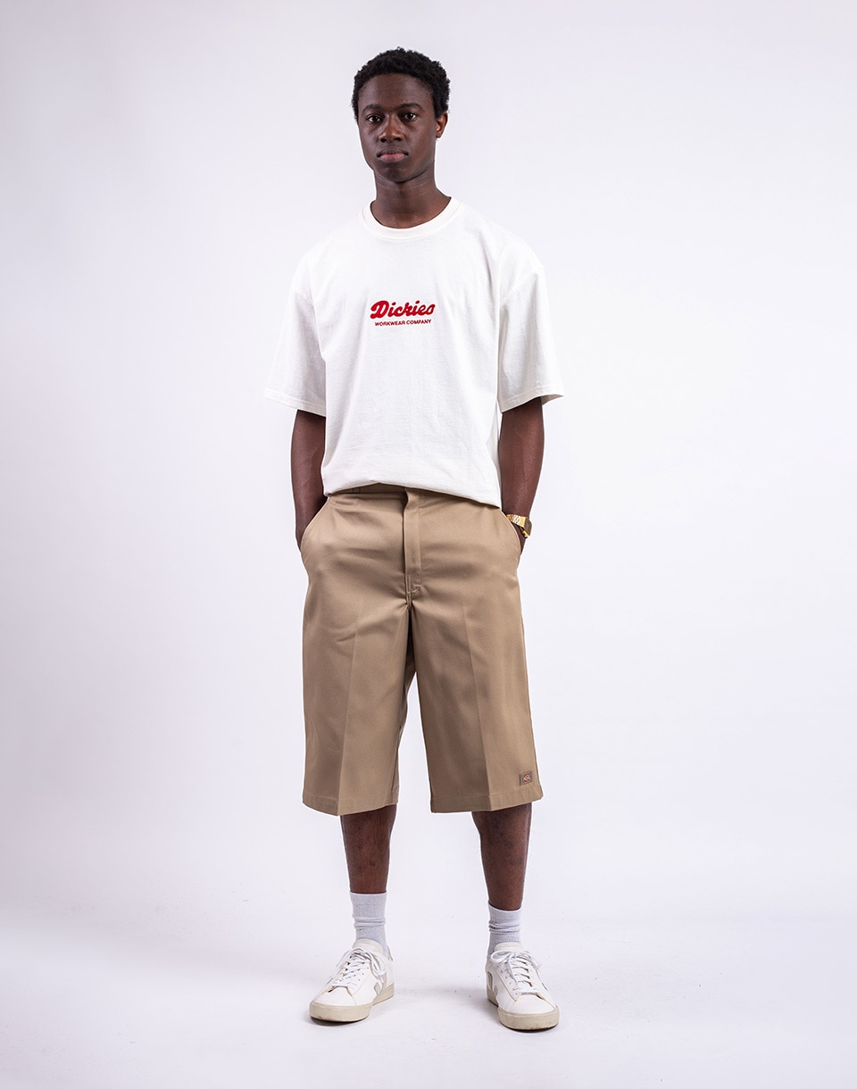Dickies Bermuda Shorts 15in Multi Pocket W/ST Rec KHAKI 33