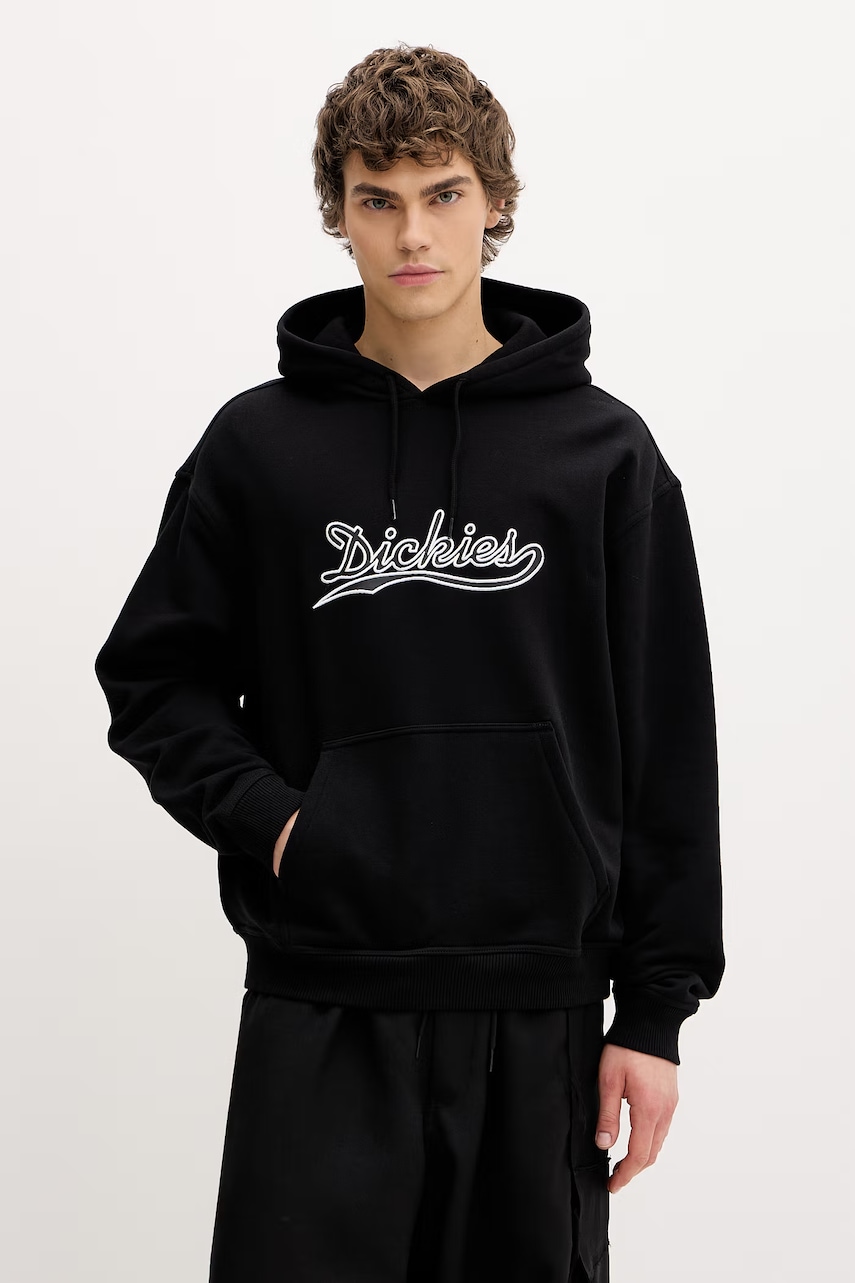 Dickies mikina s kapucí pánská bavlněná