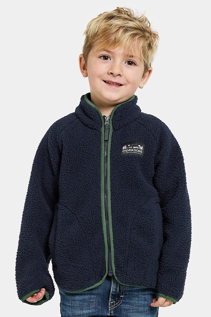 Didriksons  Dětská fleecová mikina  GIBBS KIDS FULLZIP