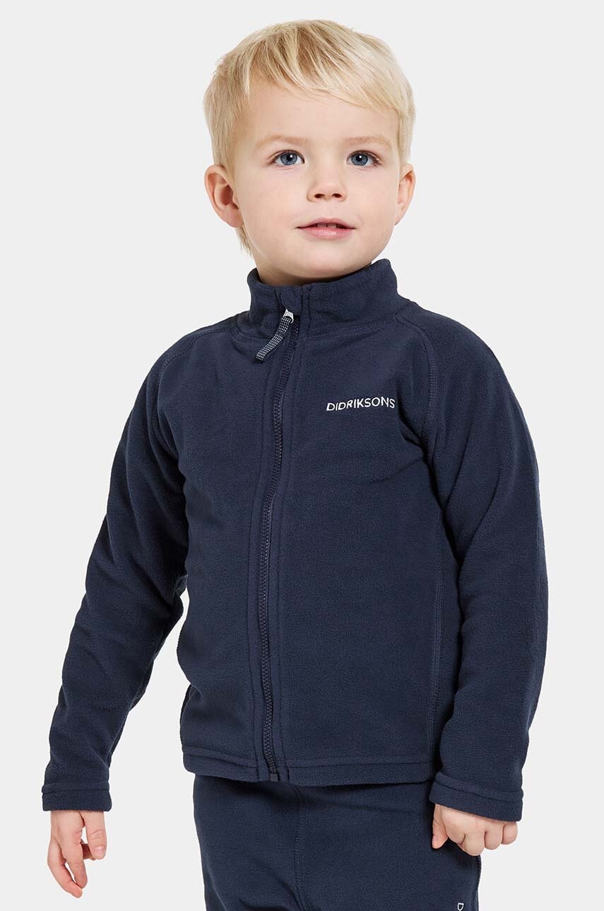 Didriksons  fleece mikina dětská MONTE KIDS FULLZIP