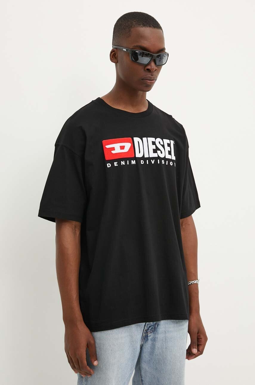 Diesel  Bavlněné tričko  T-BOXT-DIV