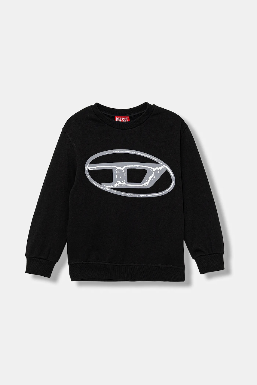 Diesel  Dětská bavlněná mikina  SBONNIE OVER SWEAT-SHIRT