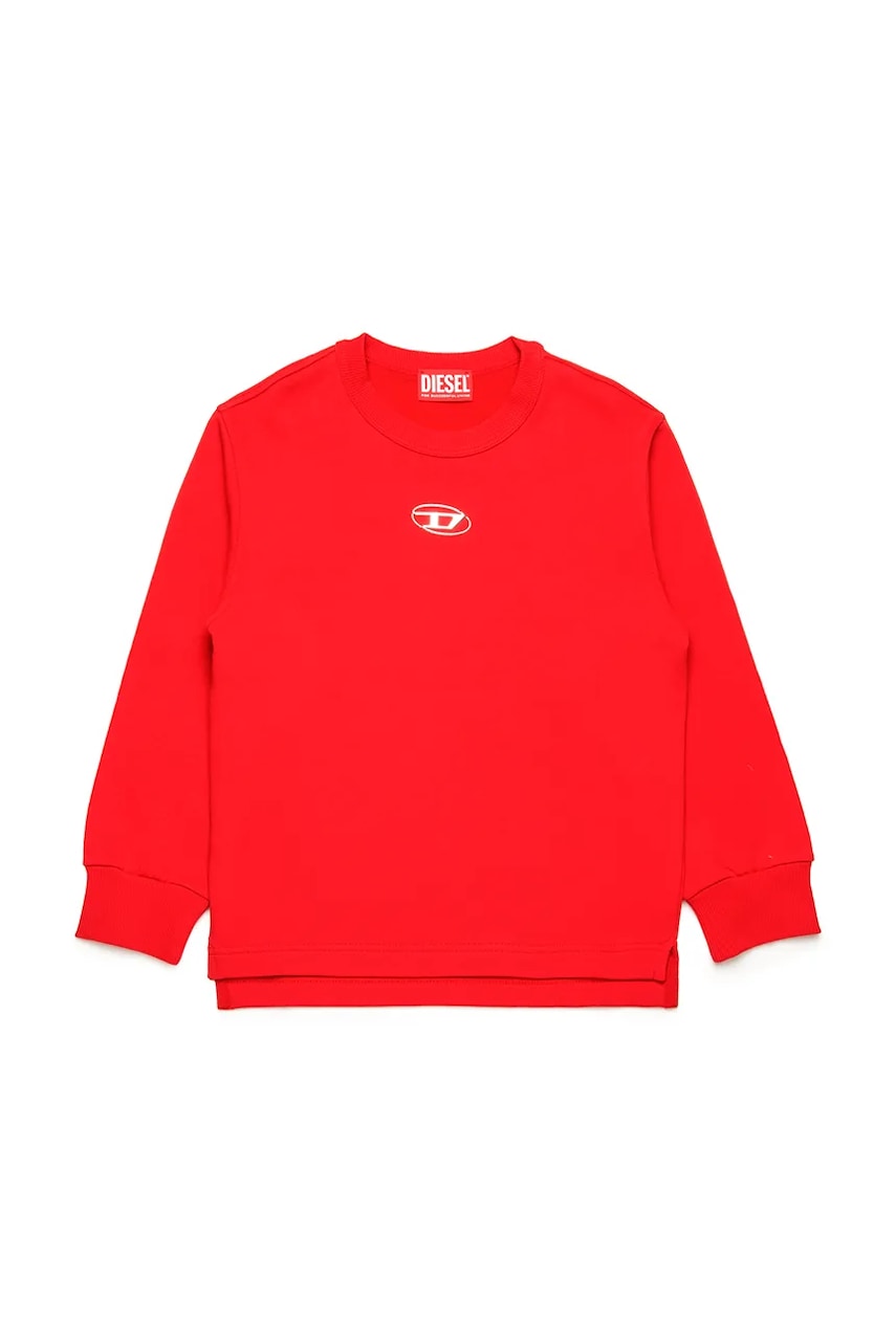 Diesel  Dětská bavlněná mikina  SMACSISOD OVER SWEAT-SHIRT