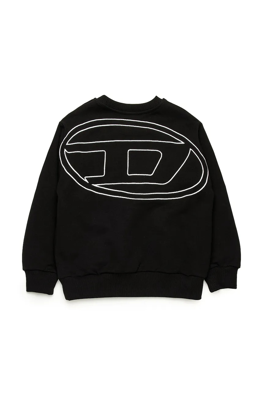 Diesel  Dětská bavlněná mikina  SROBMEGOVALD OVER SWEAT-SHIRT