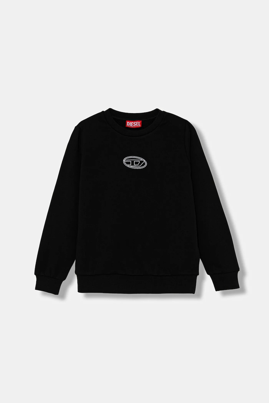 Diesel  Dětská bavlněná mikina  SVALSY SWEAT-SHIRT