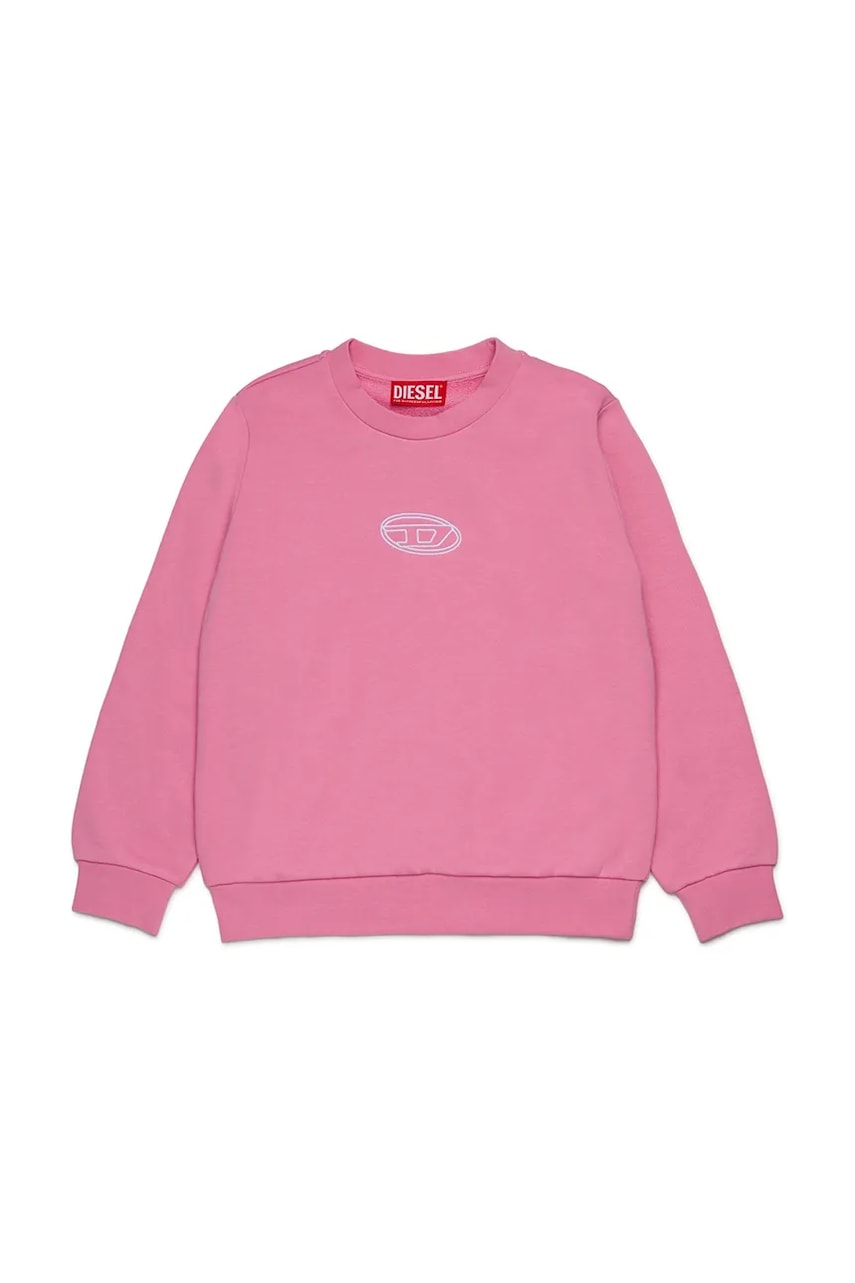 Diesel  Dětská bavlněná mikina  SVALSY SWEAT-SHIRT