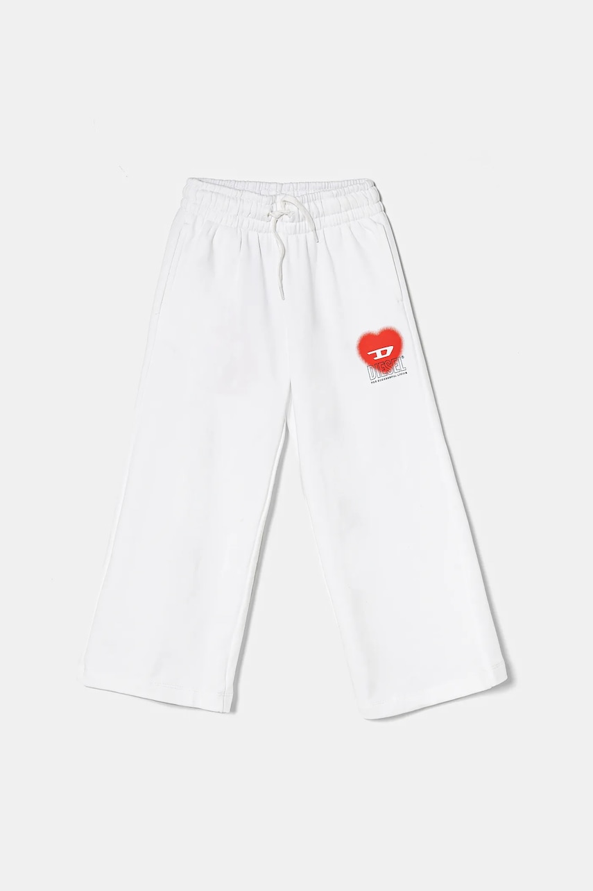 Diesel  Dětské bavlněné tepláky  PCUORE TROUSERS